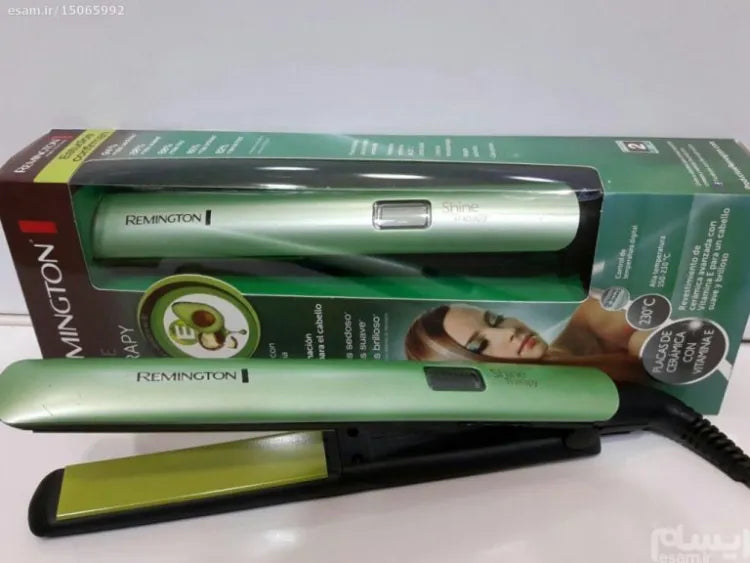 Remington Shine Therapy Hair Straightener - Ceramic Floating Plates with LCD Display