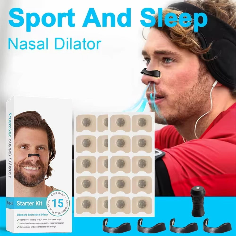 15pcs Magnetic Sport Nasal Strips – Air Intake Improvement, Sleep Aid & Snoring Reduction