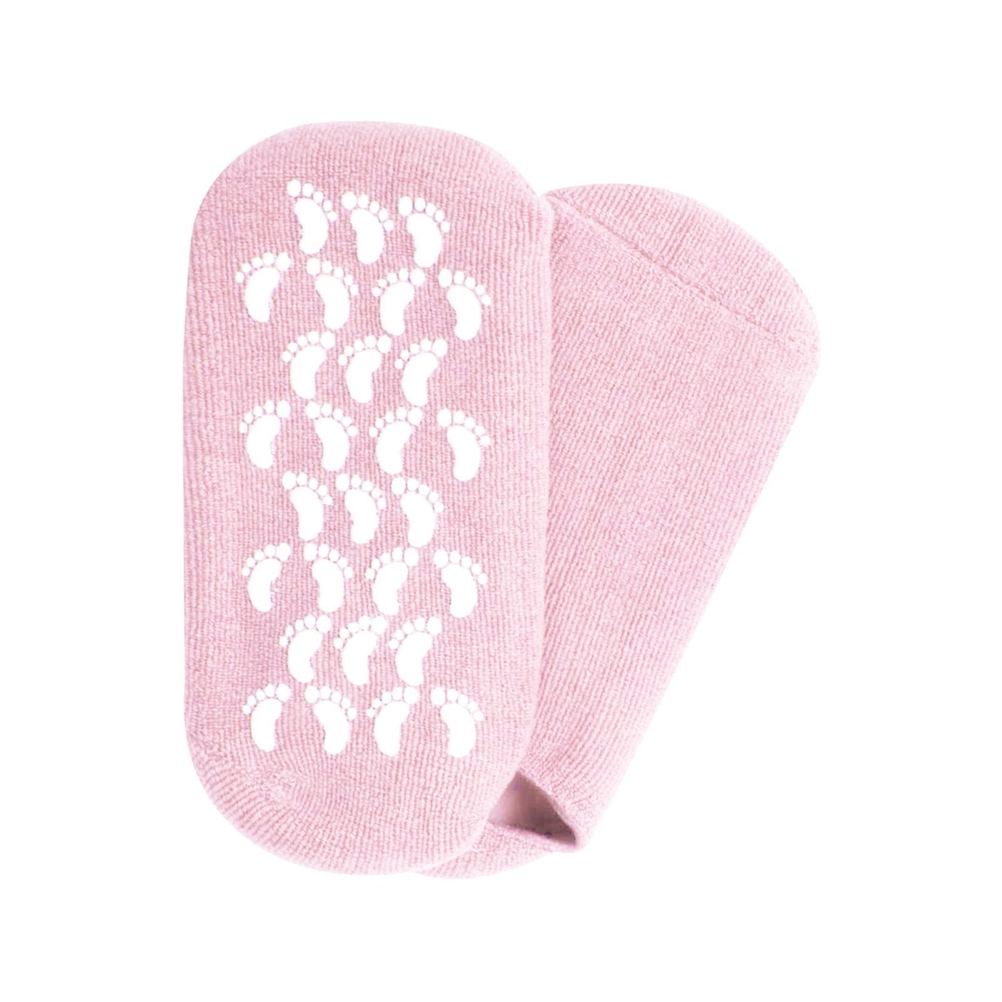 Reusable Silicone Spa Gel Socks – Moisturizing & Cracked Heel Treatment | Overnight Foot Care