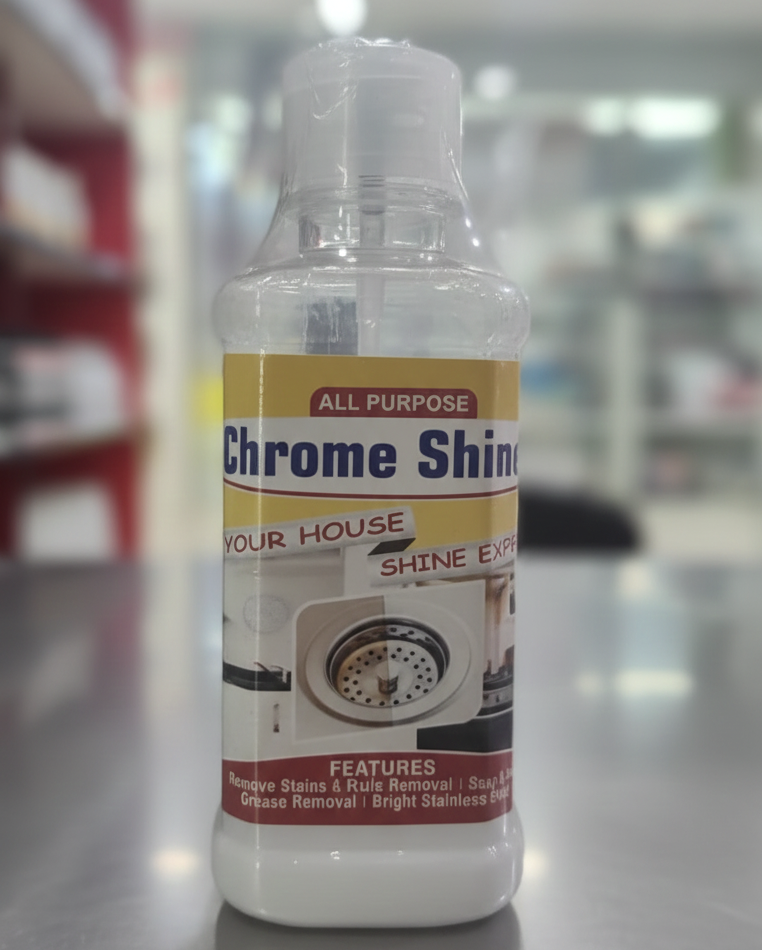 All Purpose Chrome Shine Cleaner (200ml) - Rust & Stain Remover