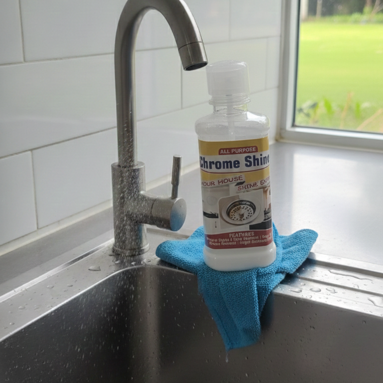 All Purpose Chrome Shine Cleaner (200ml) - Rust & Stain Remover