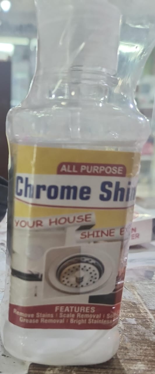 All Purpose Chrome Shine Cleaner (200ml) - Rust & Stain Remover