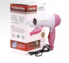 Nova Hair Dryer NV 1290 - Foldable & Compact