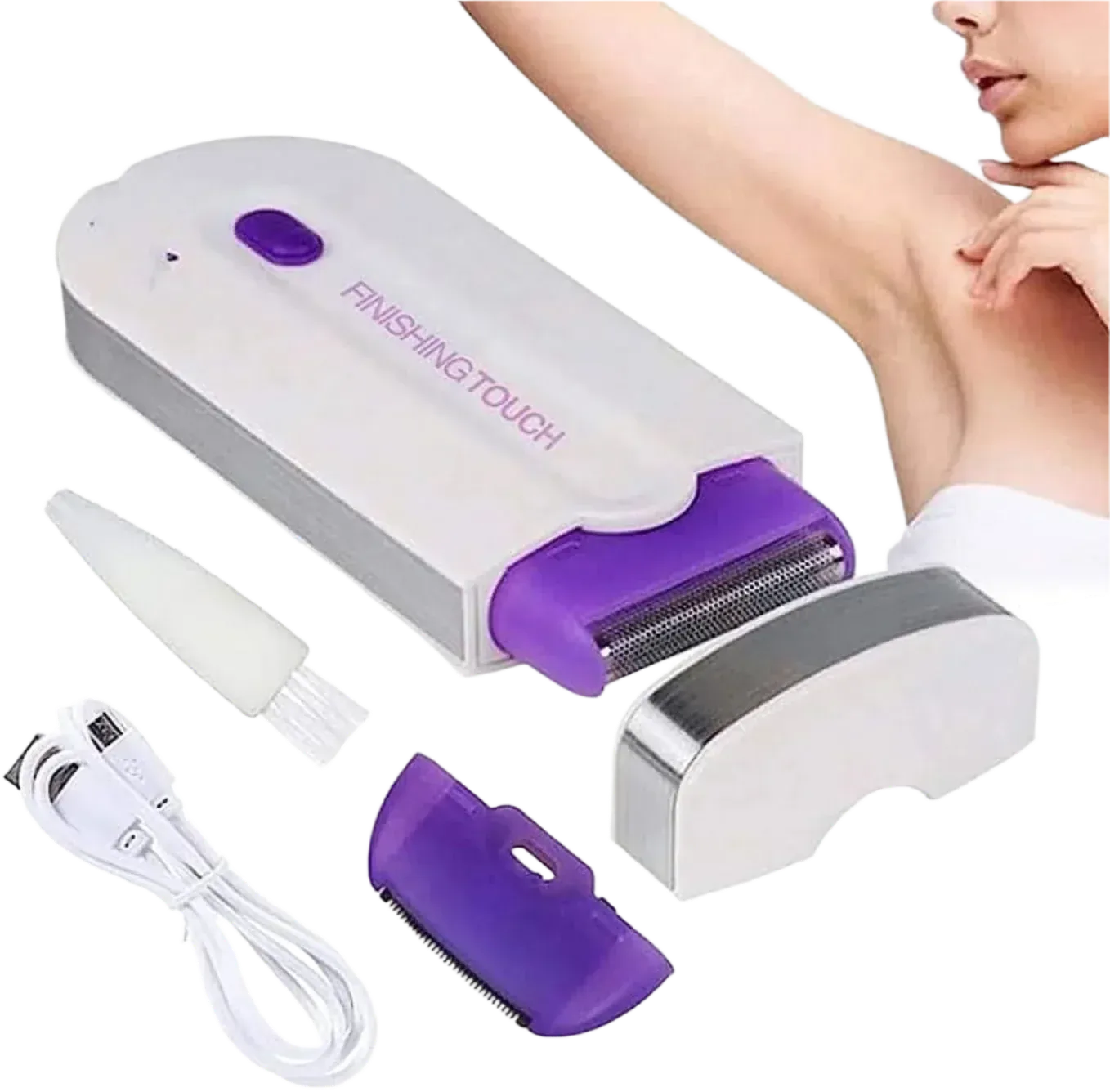 Finishing Touch 2-in-1 Laser Hair Remover & Trimmer - Pain-Free