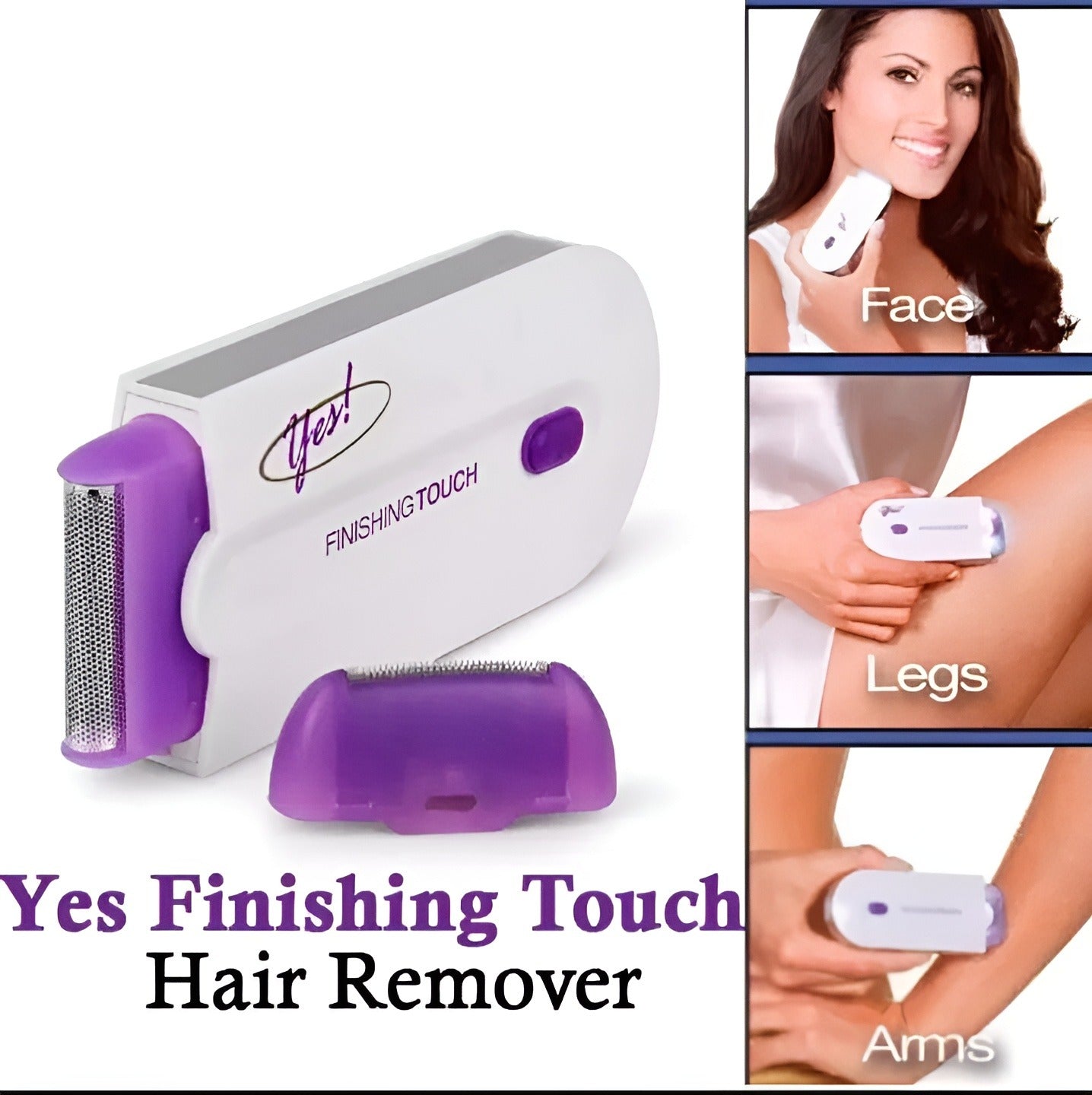 Finishing Touch 2-in-1 Laser Hair Remover & Trimmer - Pain-Free