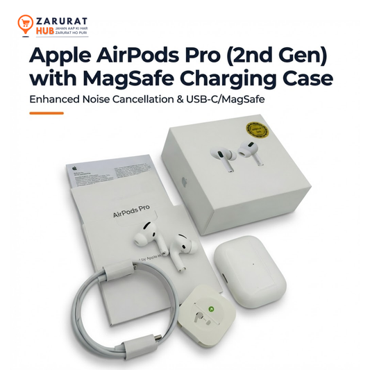 Apple AirPods Pro (2nd Generation) - Active Noise Cancellation & MagSafe Case