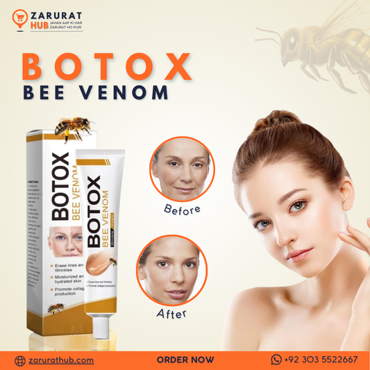 Botox Bee Venom Whitening & Moisturizing Cream – Anti-Aging, Brightening & Skin Firming Facial Care (20g)