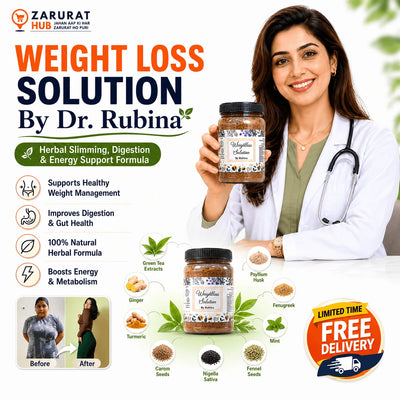 Dr. Rubina Herbal Weight Loss Course | 100% Natural