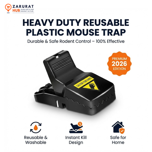 Reusable Heavy Duty Mouse Trap – Safe & Effective Rodent Control