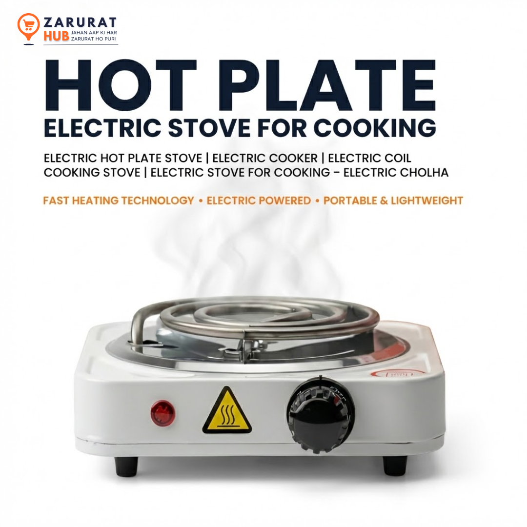 Electric Hot Plate Stove – Portable Electric Chulha