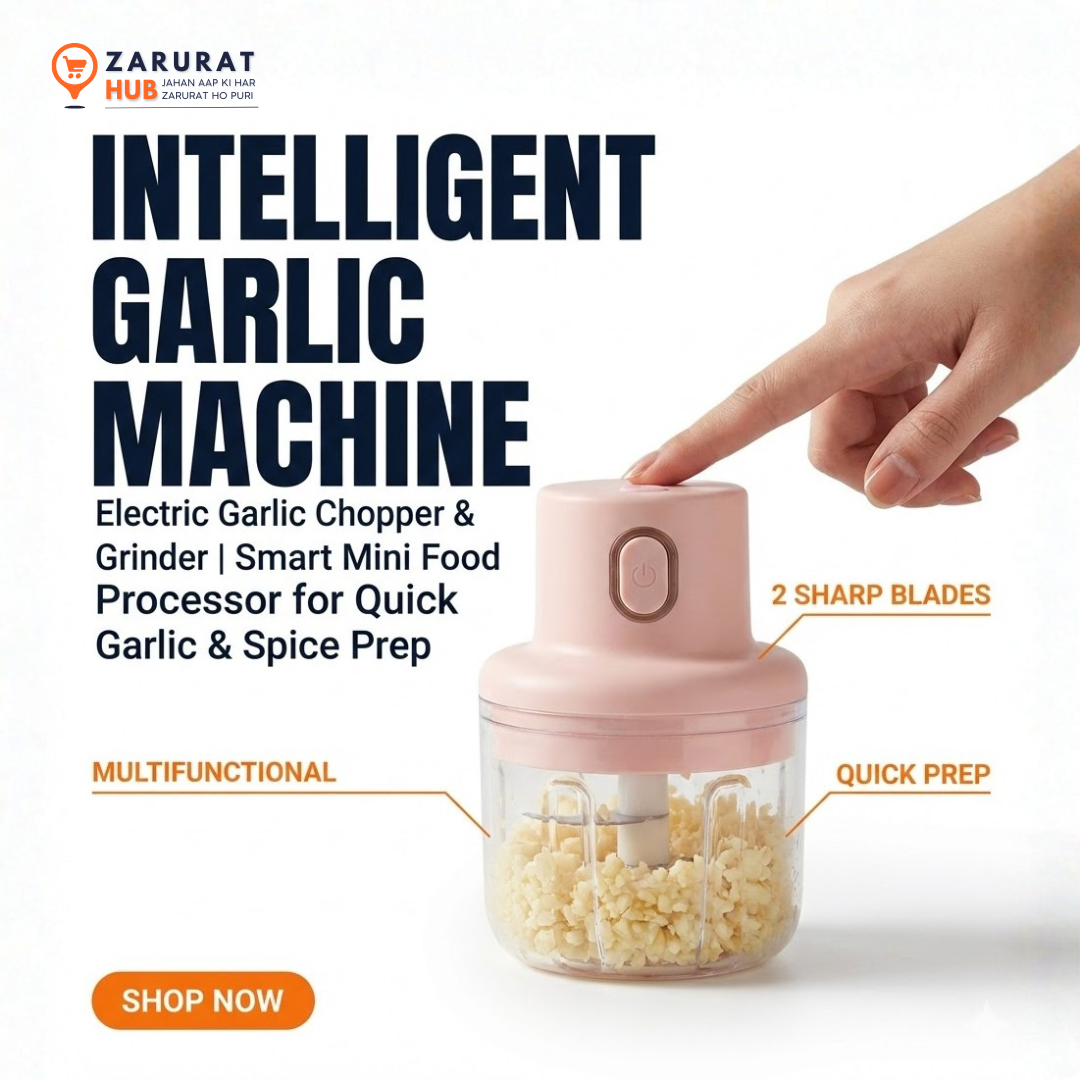 Intelligent Electric Garlic Machine & Mini Food Chopper