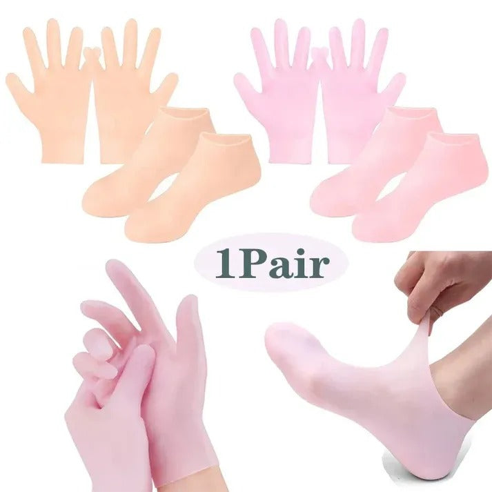 Winter Bundle Silicone Socks+Gloves