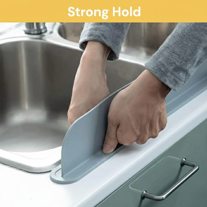 Silicone Sink Splash Guard for Kitchen & Bathroom