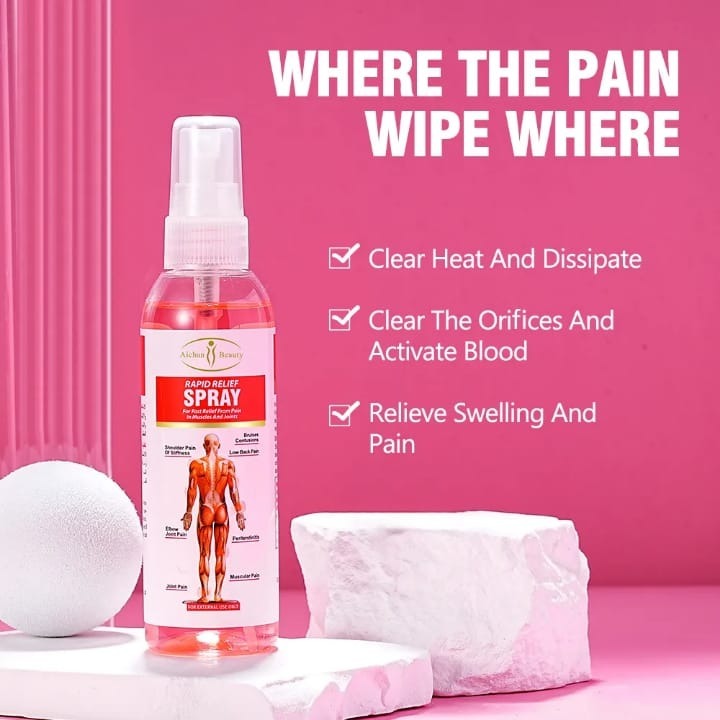 Aichun Rapid Pain Relief Spray – Muscle & Joint Care (100ml)