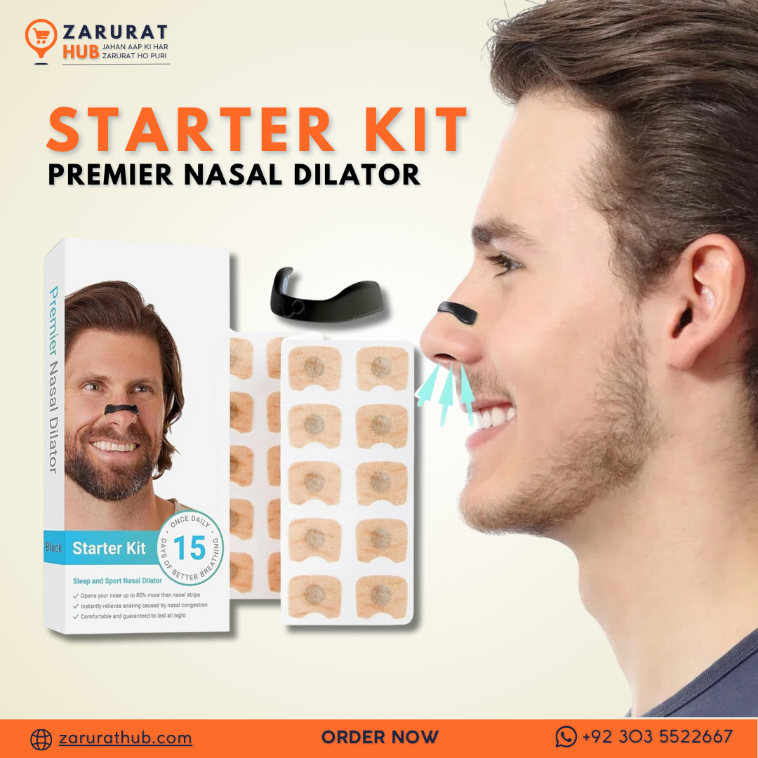 15pcs Magnetic Sport Nasal Strips – Air Intake Improvement, Sleep Aid & Snoring Reduction